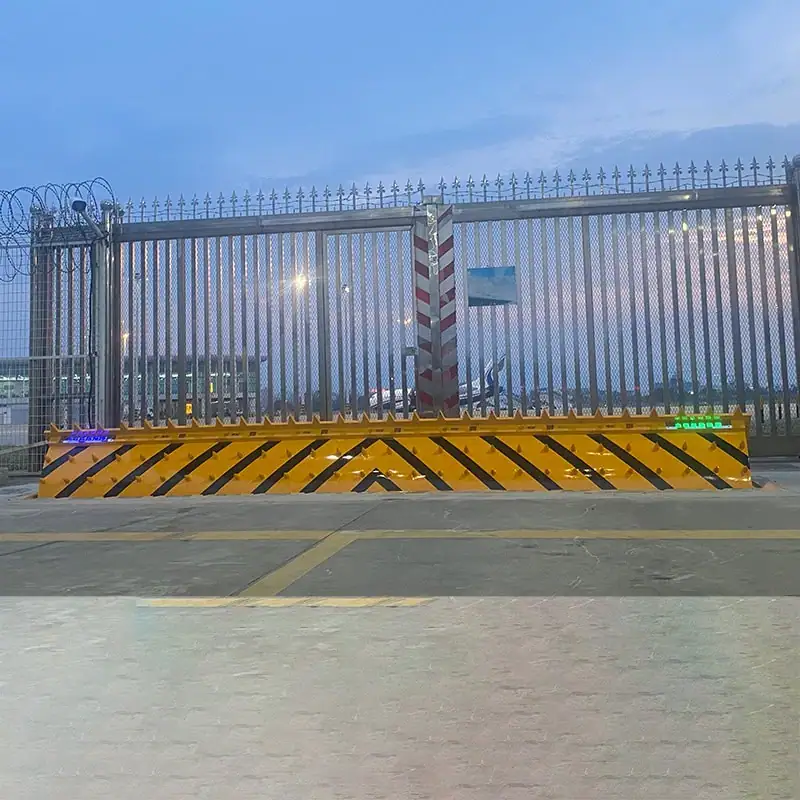 airport road blocker