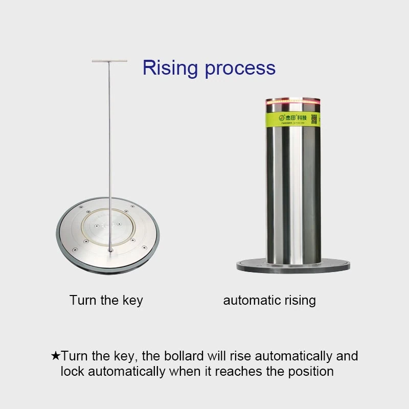 lockable semi automatic bollards
