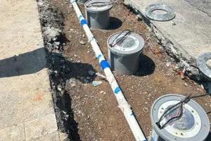 hydraulic automatic bollard maintenance