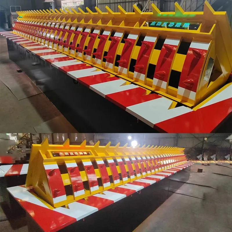 road blocker with spikes