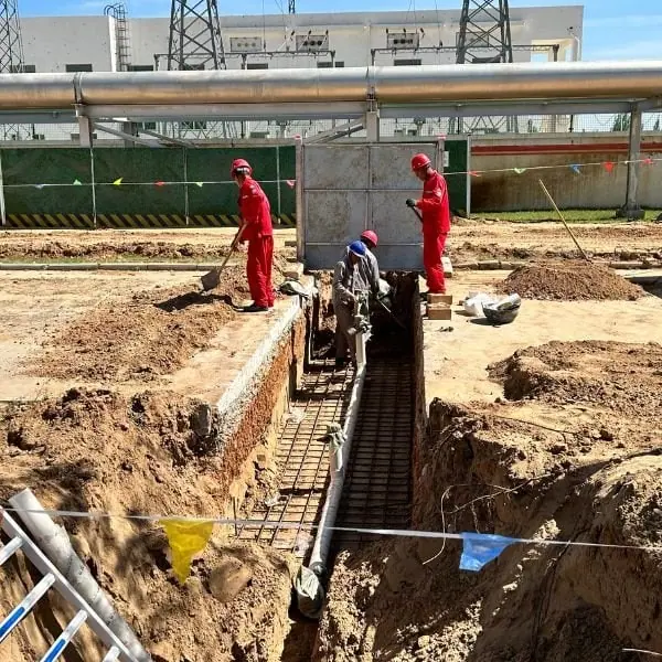 drainage for road blocker