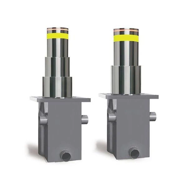 shallow mount pneumatic bollard